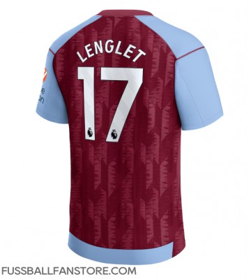 Aston Villa Clement Lenglet #17 Replik Heimtrikot 2023-24 Kurzarm
